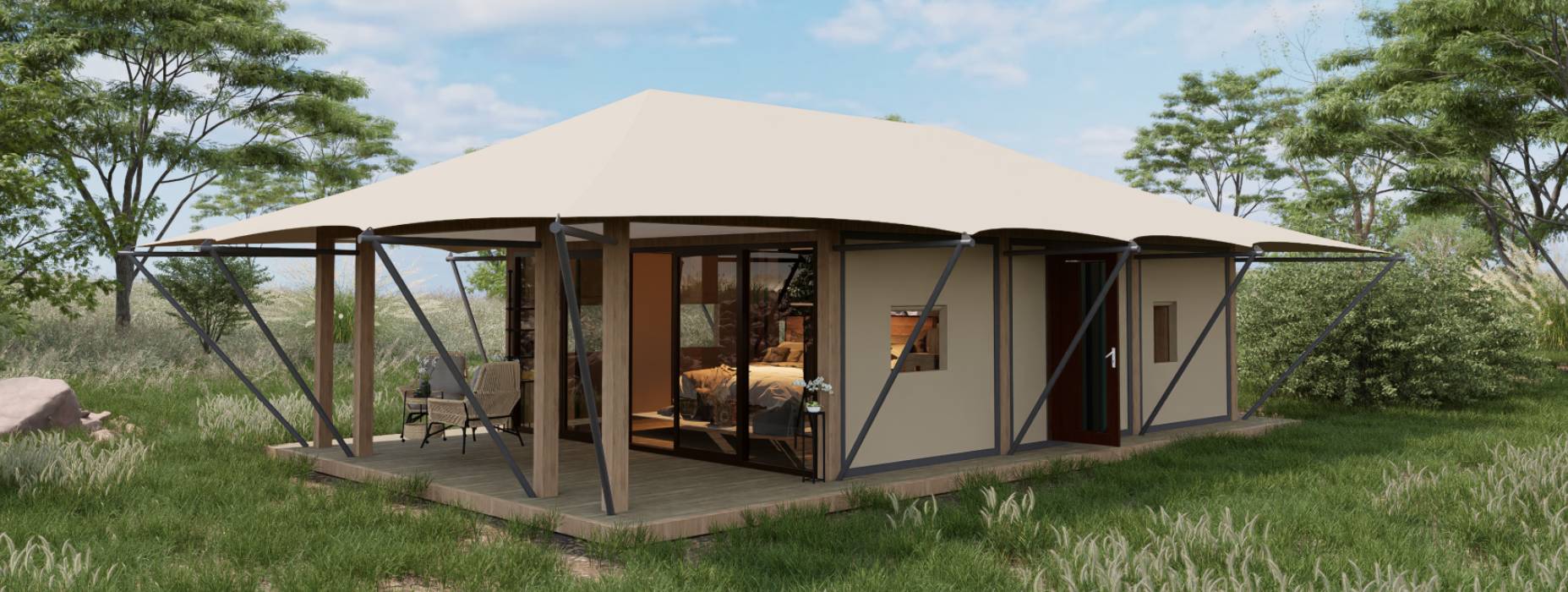 扎鲁特旗户外酒店帐篷厂家